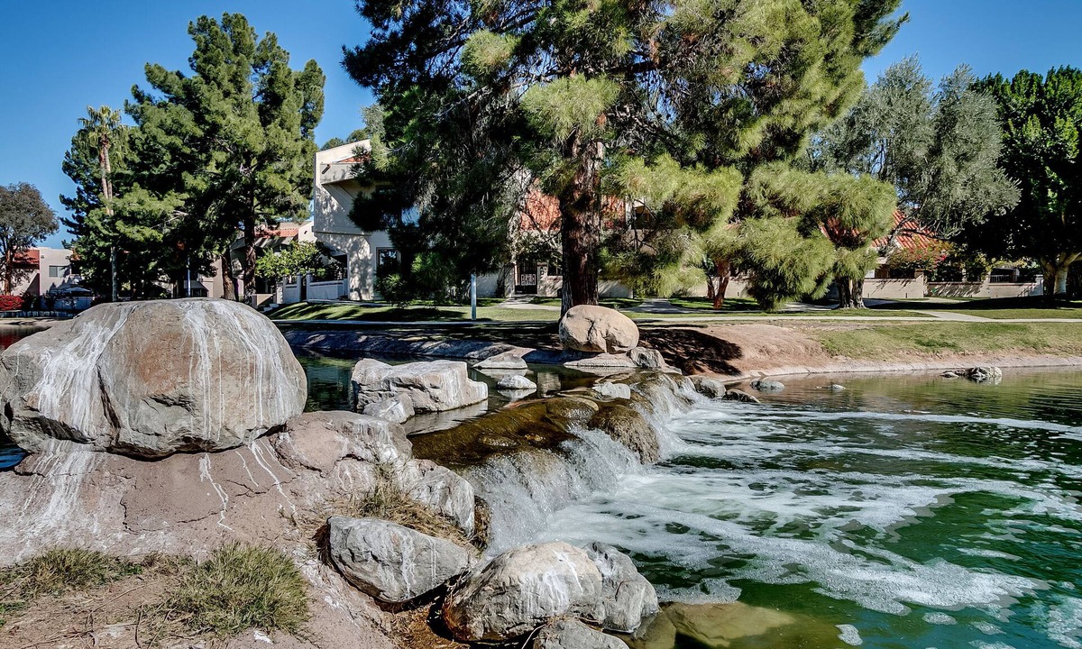 Desert Shores Condo | More than 250 AMAZING 5-star reviews! Lakefront 2BDR, 2Baths+ HEATED Pool