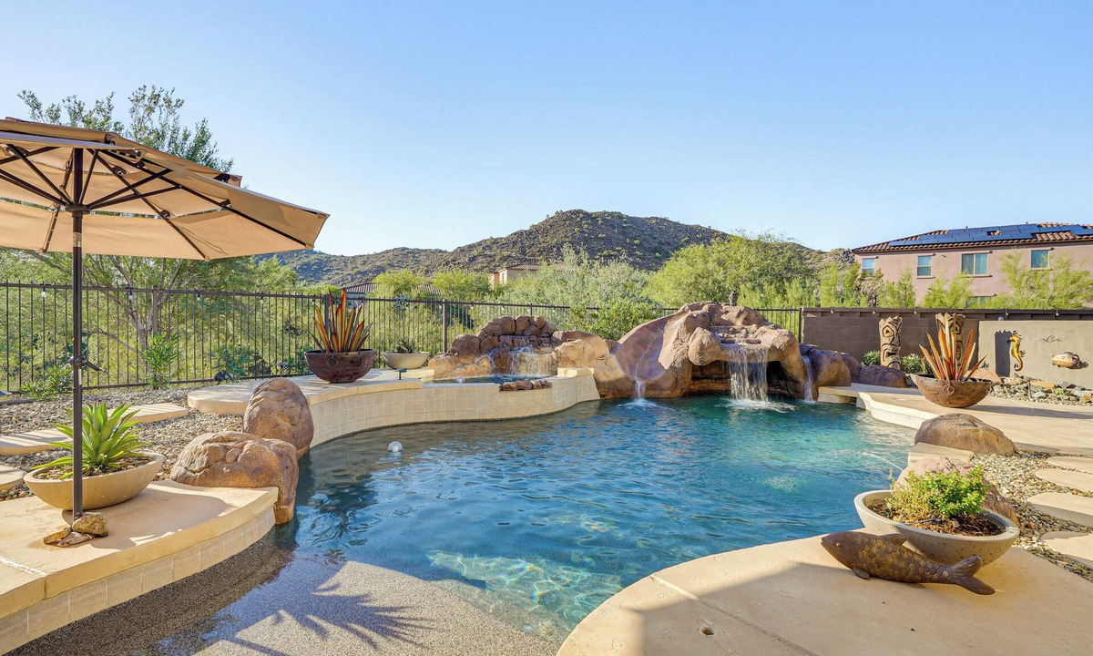 Westwing Mountain House | Mtn-View Patio Oasis! Luxe Family Home in Peoria