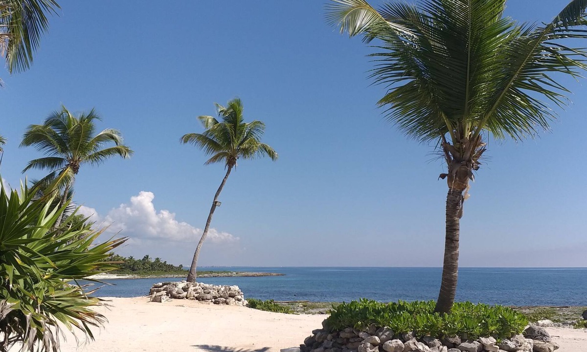 Akumal Apartment | New 3BB Cenote view !Resident beach. Big pool