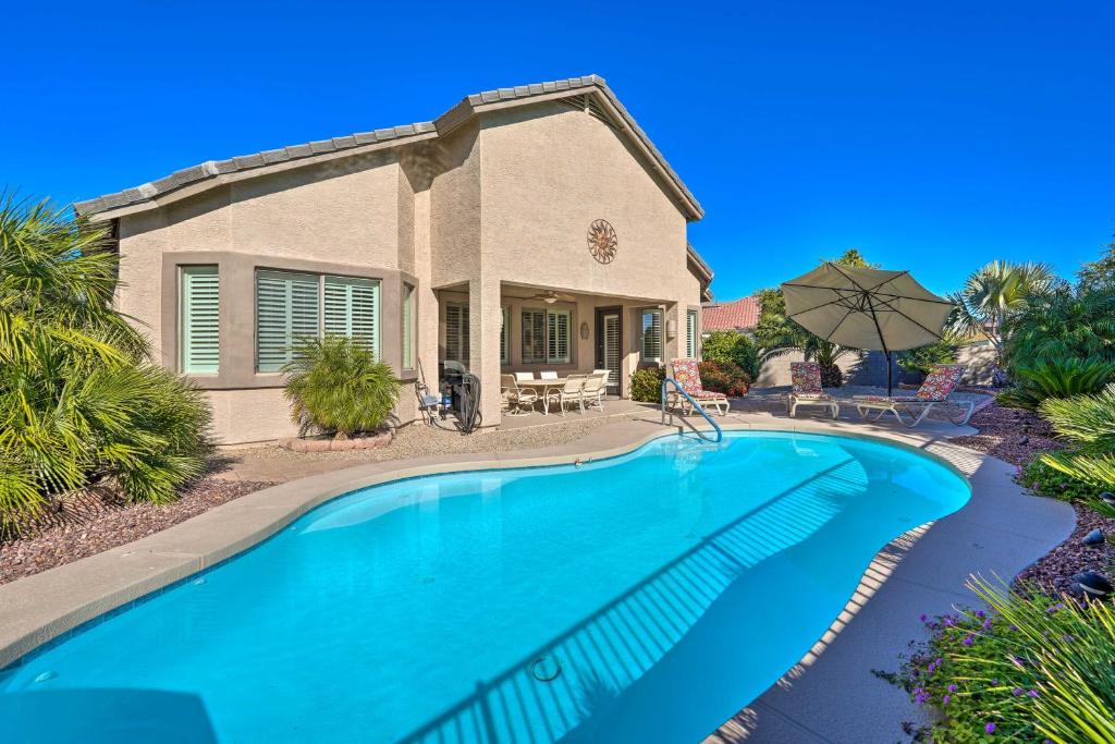 Rovey Farm Estates House | Play Pool, Grill Out! Group-Friendly Glendale Home