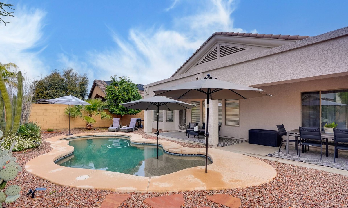 Dysart Cactus House | Pool, Fenced Yard: El Mirage 'Sunshine House'