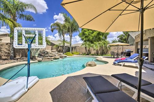 East Mesa House | Pool, Hot Tub & Patio: Mesa Oasis Desert Getaway
