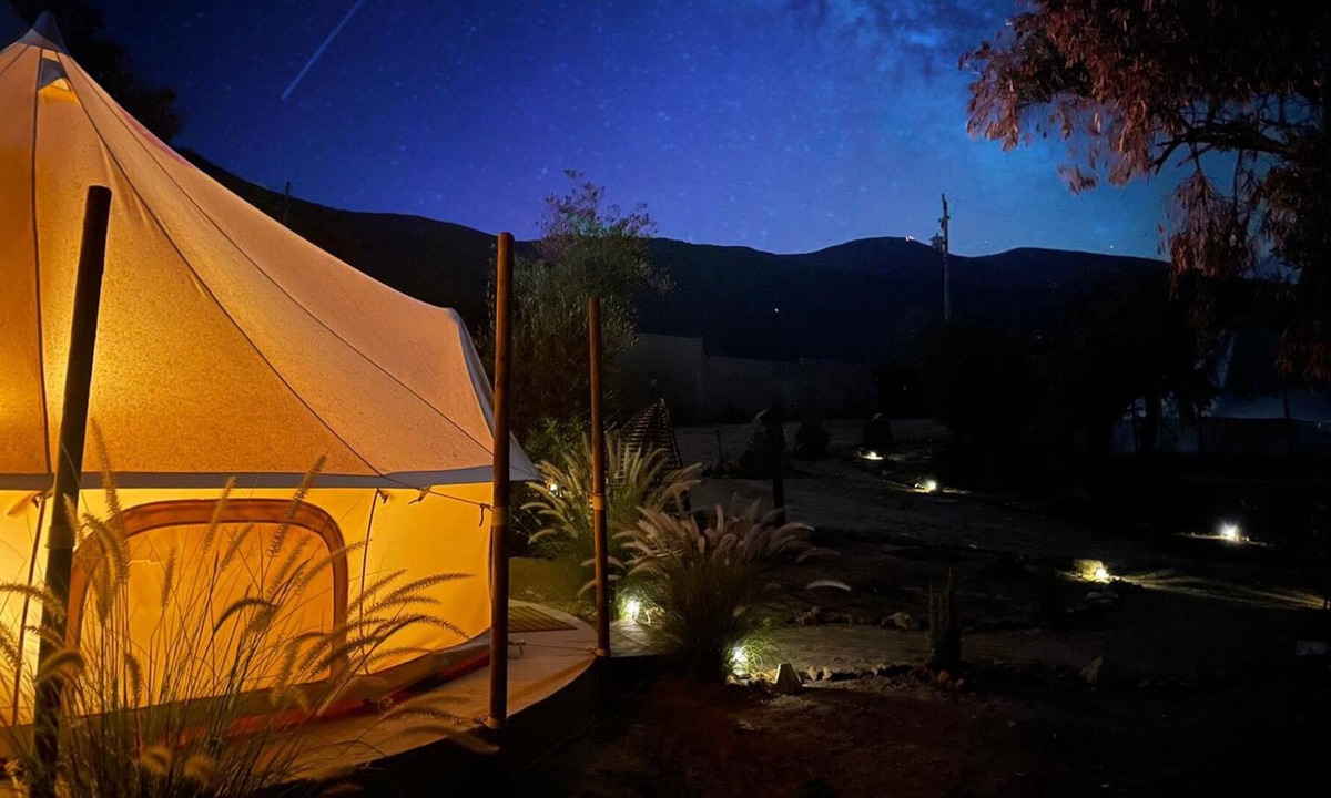San Antonio de las Minas House | Pool/Jacuzzi/Private bathroom Valle de Guadalupe Sunset Tent