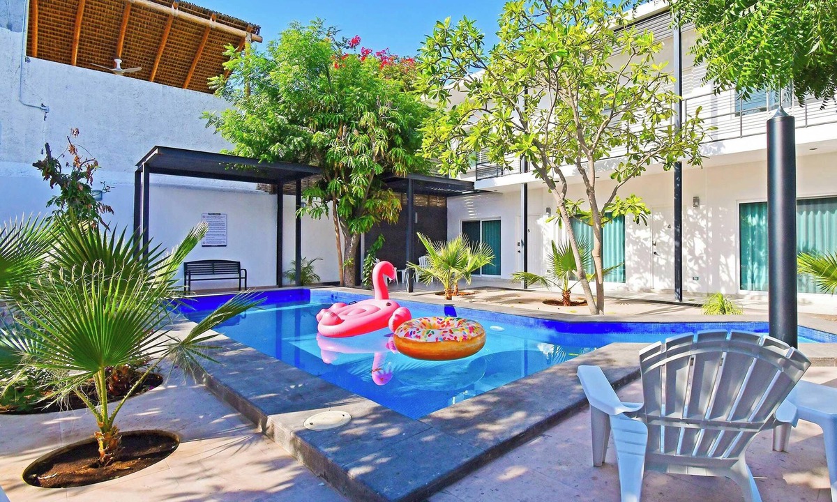 La Paz Apartment | Prime Location, Pool Access, BBQ, Walk to Malecon