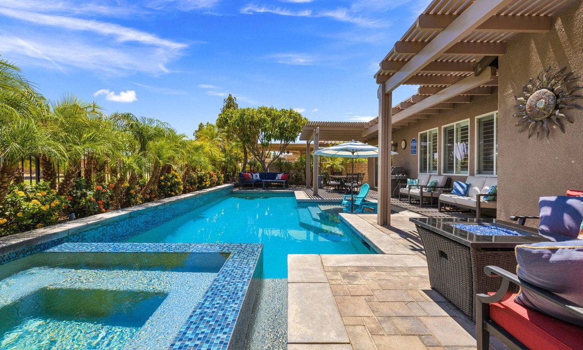Indio House | Private Backyard Oasis in Indian Palms Country Club-License #24667