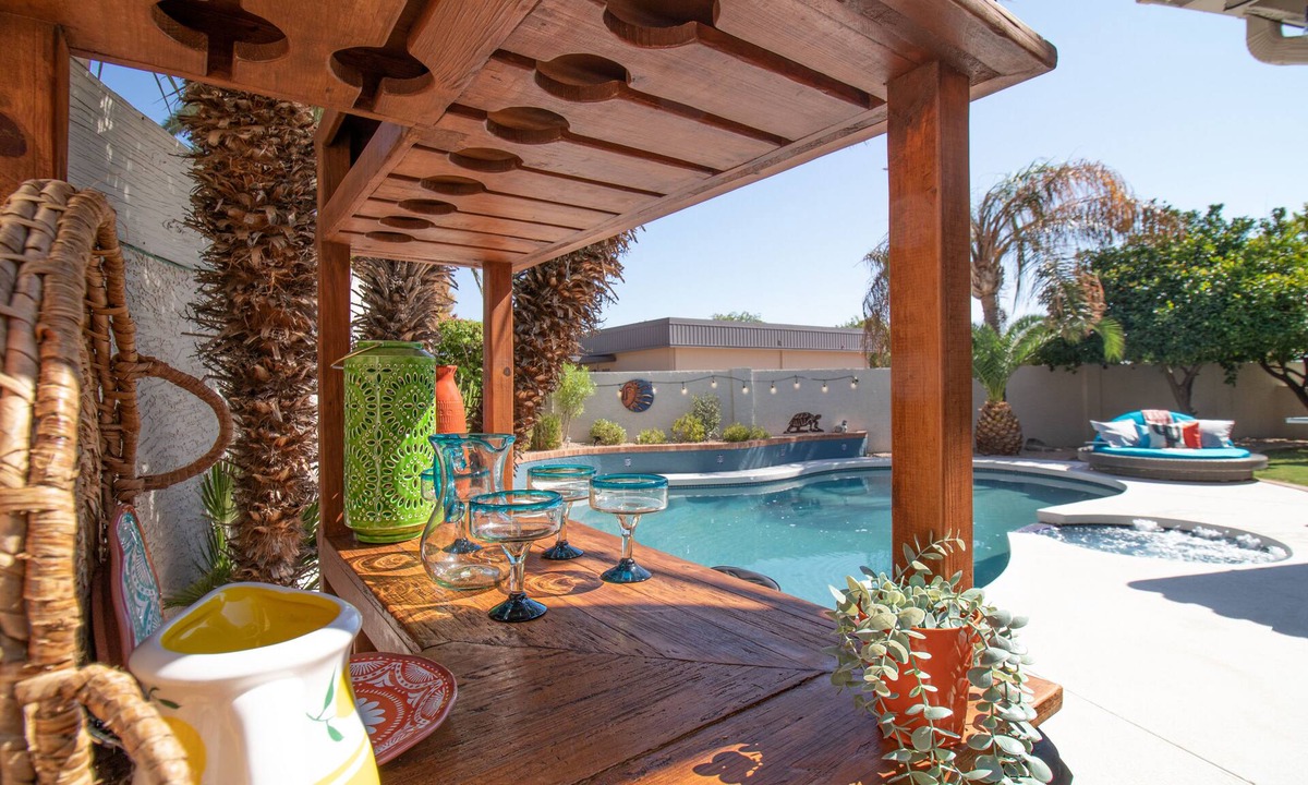 Casa Rica North House | Private oasis, convenient location. Pool, spa. Space to play, work, relax.