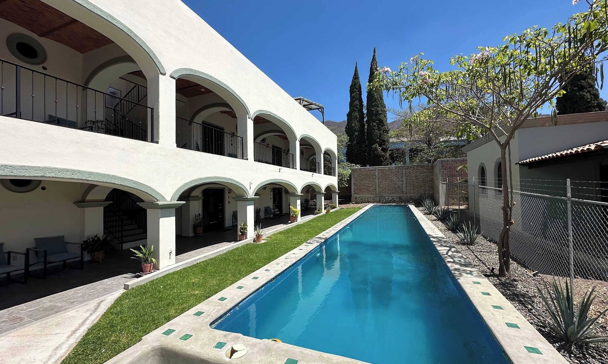 Ajijic Apartment | Serene Oasis Studio - Outdoor Salt Water Pool
