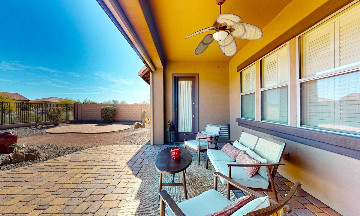 Montecito in Estrella House | Single-level mountain view retreat with fenced yard, washer/dryer, & AC