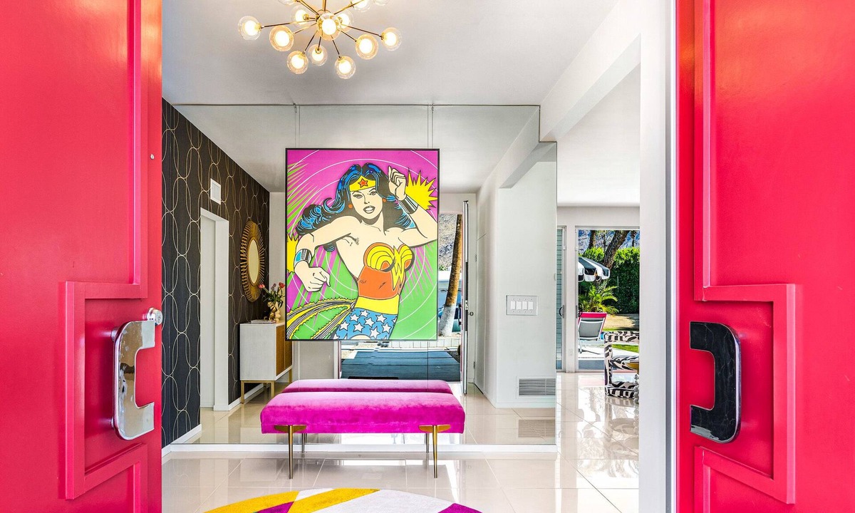 Indian Canyon House | Sprawling Mid-Century Modern Home! Casita! Bar Room! Pool!