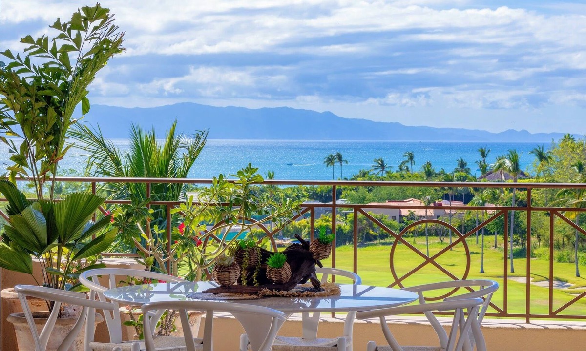 Punta de Mita Condo | Stunning Penthouse: Ocean, Golf, Mountain Views, Golf Cart, & Housekeeper/Chef