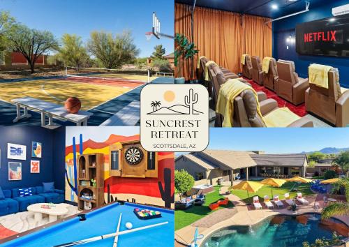 Rio Verde Foothills House | Suncrest Retreat - Pool Pickleball Theater