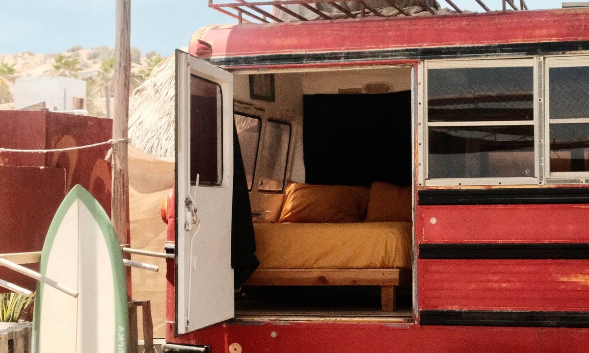 La Fortuna House | The Baja Station - Beachfront Schoolbus