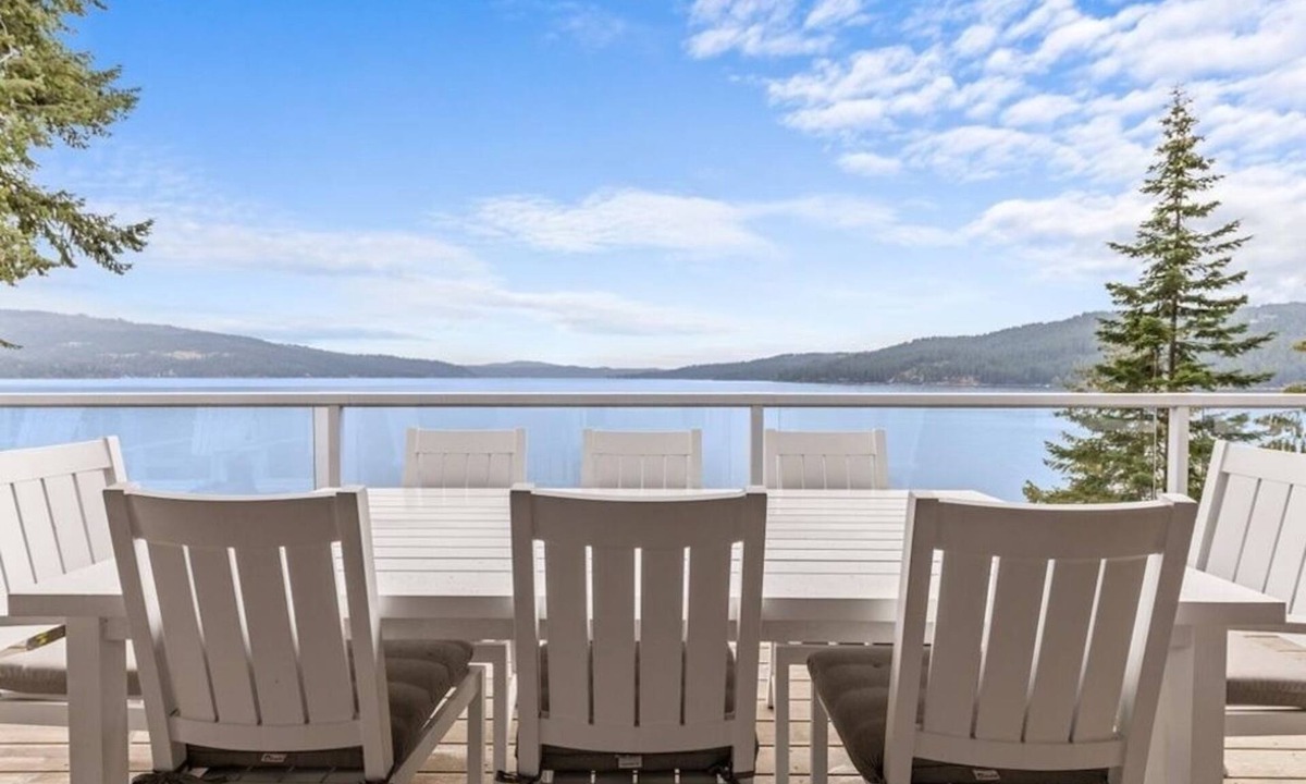 Harrison House | The Gem of Lake CDA-Panoramic Waterfront Home with Private dock