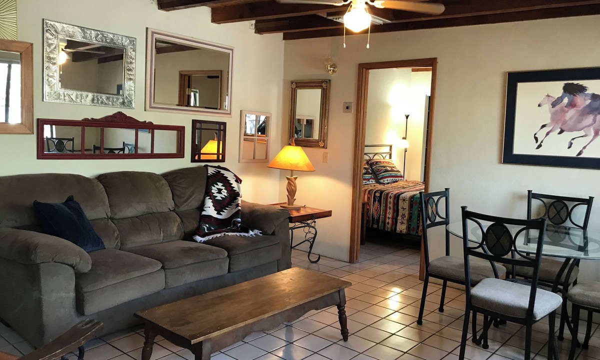 Tanque Verde Cabin | THIS WEEKEND ONLY! Casita on 10.5 Acre Guest Ranch! Full Kitchen! LOWEST RATES!