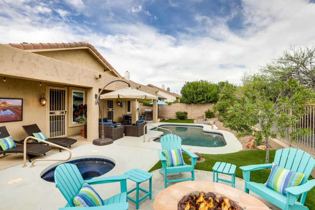 Tatum Ranch House | Upscale Golfer's Oasis w/Pool & Spa in Cave Creek
