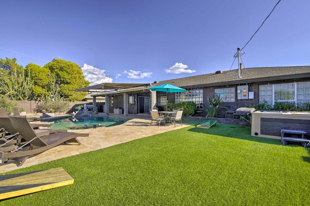Village Grove House | Upscale Retreat and Outdoor Oasis, 2 Mi to Old Town!