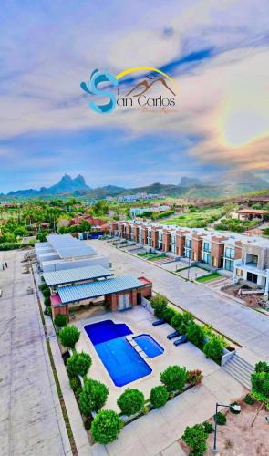 San Carlos House | Villa del sol y mar con alberca en área común