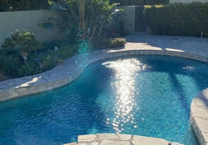 Palm Springs Oasis! Private, spacious, pool, spa, sauna shower!