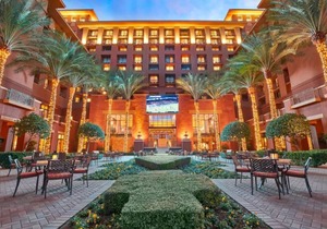 Scottsdale Sanctuary in this 1BD condo with resort amenities fitness room, pools etc