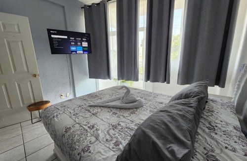 Lazaro Cardenas Apartment | 1 BR APT with AC , TV , wi-fi near DT and beach