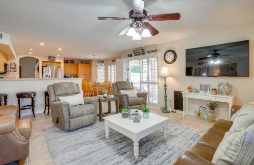 Mountain Vista Ranch House | 1 Mi to Surprise Stadium! Home w/Patio & Hot Tub