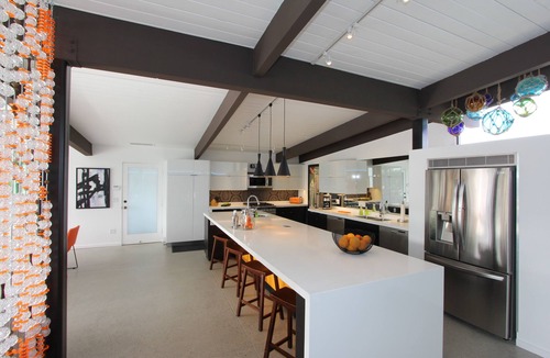 Racquet Club Estates House | 1959 Mid-Century Lux Home- Fully renovated, Pool/Spa, private, dogs ok