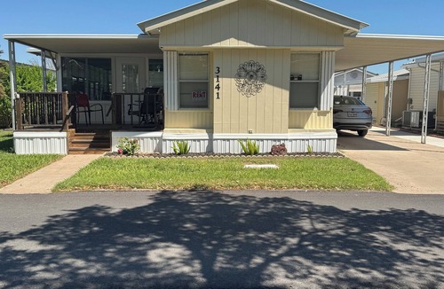 Llano Grande House | 2 bedroom/2 bathroom, quiet retirement setting. 55 + Pool. Weekly/monthly rates