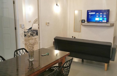 Lazaro Cardenas Apartment | 2 bedroom apartment with a/c Wi-Fi best location!