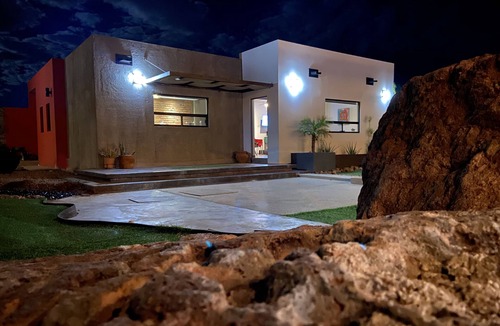 San Carlos House | 2 bedroom/pool/palapa/barbecue/patio/pickleball-big patio-mountain views.