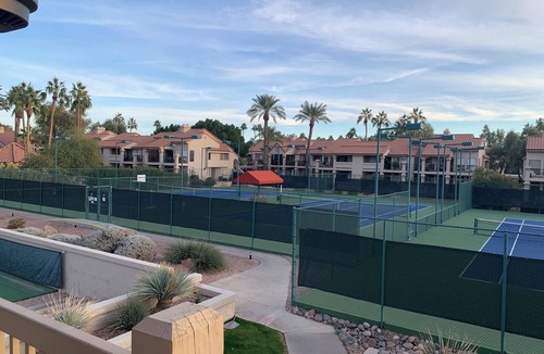 Mission Monterey Condo | 2 Bedroom unit at the Scottsdale Racquet Club. Resort living, tennis, pools, spa
