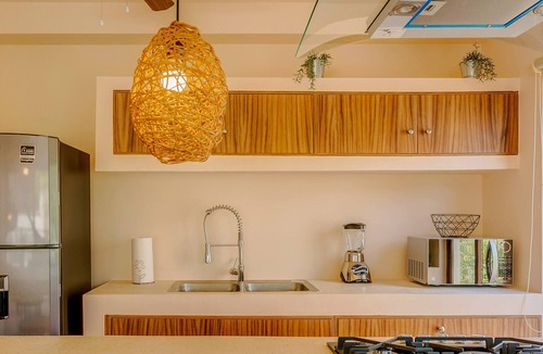 Costa Apartment | 2 Private Outdoor Lounge Patios | 2 Cenotes Onsite