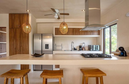 Costa Condo | 2 Private Outdoor Lounge Patios | 2 Cenotes Onsite