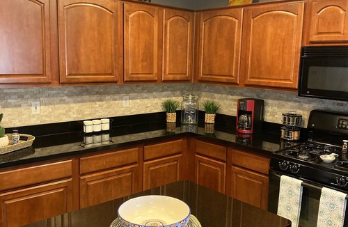 Maricopa House | 3 Bedroom 2.5 Bath With Hot Tub & Heated Pool! Outside BBQ Area with Fire Pit!