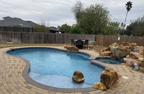 Palmhurst House | 3 bedrooms, office, 3.5 bathrooms, and a pool.