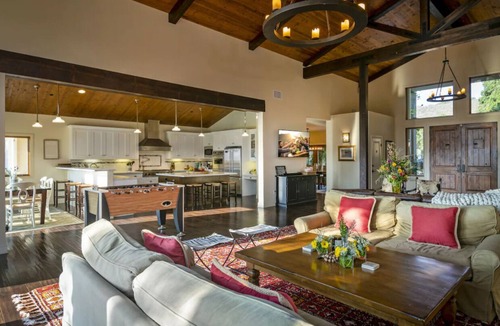 Solvang House | 31 Day Gated Solvang Custom Craftsman Home w/Pickleball, Pool, Spa & Bocce Ball