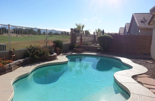 Coldwater Springs House | 3BR Home with Heated Private Pool, Golf, & Mountain Views