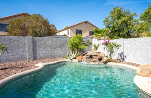 Springer Ranch House | 4-Bedroom Peoria Retreat with Heated Pool & Spa