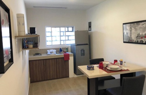 Monterrey Apartment | 4Departamento completo y privado, Cocina, sevicio de limpieza, wifi 100 megas