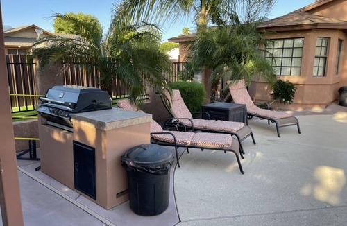 Peoria House | 5 star resort 4 bedroom, 3 bath,heated pool/spa, putting green,7 flat screen tvs