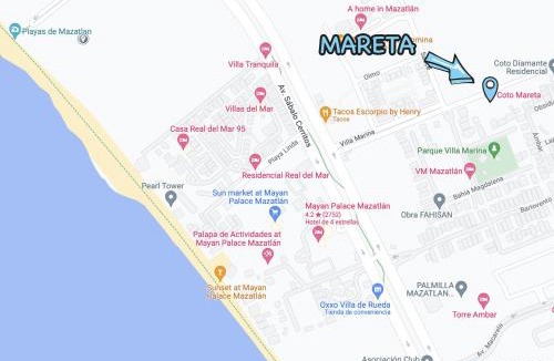 Villa Marina Apartment | a 5 min de la playa alberca privada by G P S rentas