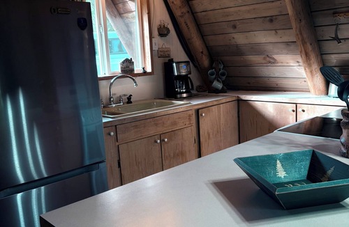 St. Regis Cabin | A-frame cabin tucked in the woods with complete privacy in the mountains.