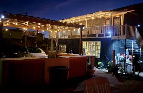 Tecate Municipality Apartment | Accommodation 2 Bedrooms Bathroom and terrace with beautiful scenery