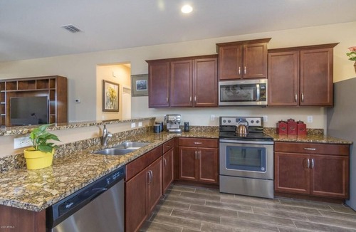 Sundance House | Active Adult 55+ Golf Community - Tranquil Backyard Retreat