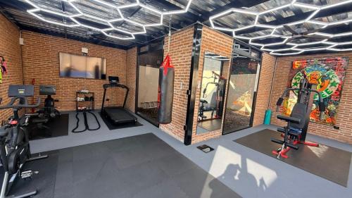 San Antonio Tlayacapan Villa | Ajijic San Antonio Lake Chapala Villas - Pickleball Court - Gym