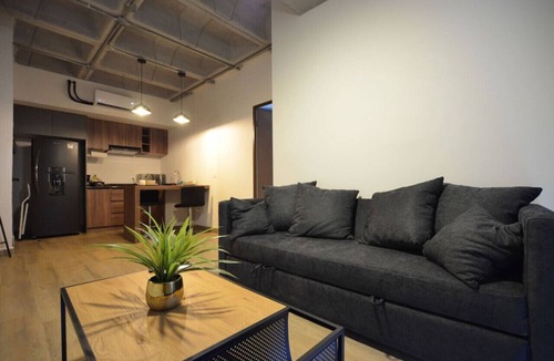Monterrey Centro Apartment | ¡Alberca, gym y asadores!/Barrio W/6 personas