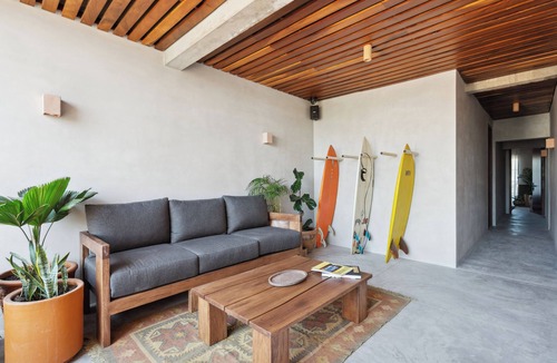 Punta de Mita Hotel | ALMA Surf Lodge Terrace Queen with View