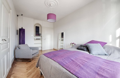 Langgasse-Felsenau House | Am Pavillon Bed & Kitchen