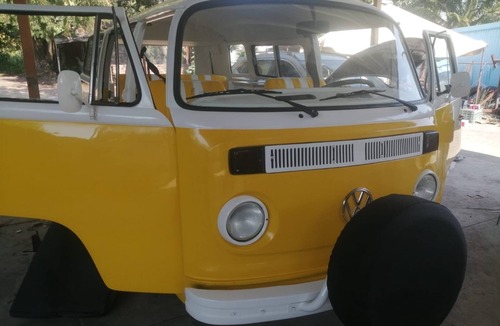 La Manzanilla House | Amazing Retro VW Disco Van Stay With Pool and Ocean Views Walk to the Beach