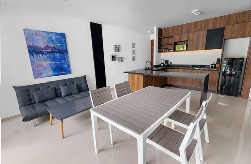 Puerto Morelos Hotel | Angelina 28 Beachfront and Family Apartments - Modern and Relaxing Long Stays (20 min from Cancun Airport)