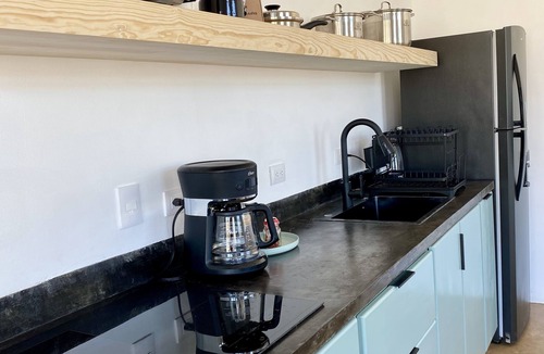 Bahia Kino Apartment | Apartment with mountain view, private balcony and access to beach front terrace.